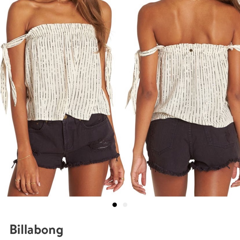 Billabong Off The Shoulder Top